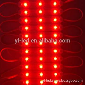wholesale injection 3 chip Red LED Module 2835, 3SMD red led module with lens